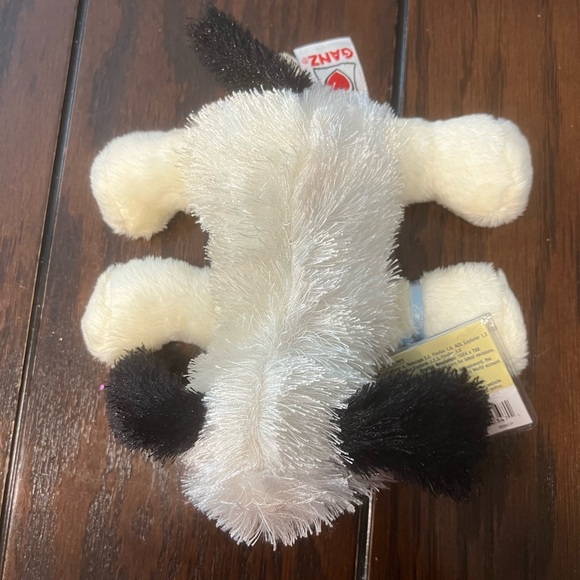 Ganz Webkinz Lil’Kinz B&W Cheeky Dog HS192 Plush Stuffed Animal - Picture 6 of 11